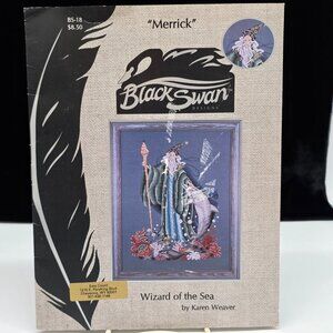 Cross Stitch Pattern Wizard Of The Sea By Karen Weaver Black Swan Merrick